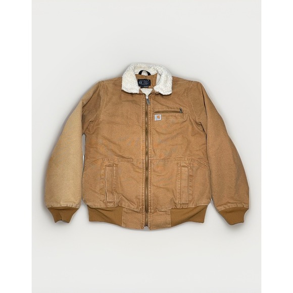 Carhartt Wildwood 100815-211 Brown Womens M (8-10) Loose Fit Yellowstone Jacket - Picture 1 of 10
